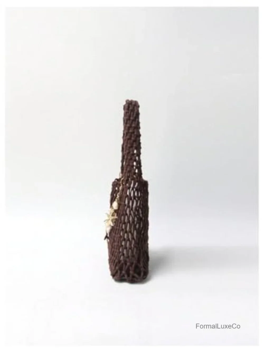 Floerns Women's Starfish Pearl Chain Crochet Bag Boho Top Handle